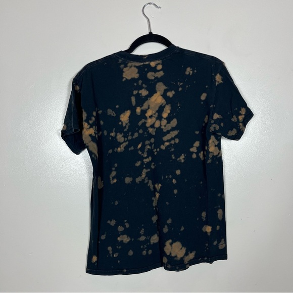 Betty Boop Motorcycle Biker Tshirt Medium Grunge Punk Distressed Black - Picture 2 of 4